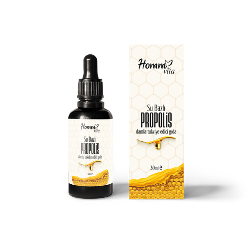 HOMM VİTA SU BAZLI PROPOLİS DAMLA 30 ML