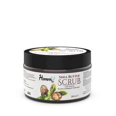 HOMM LİFE SHEA BUTTER KAYISI ÇEKİRDEĞİ TANECİKLİ SCRUB 250 ML