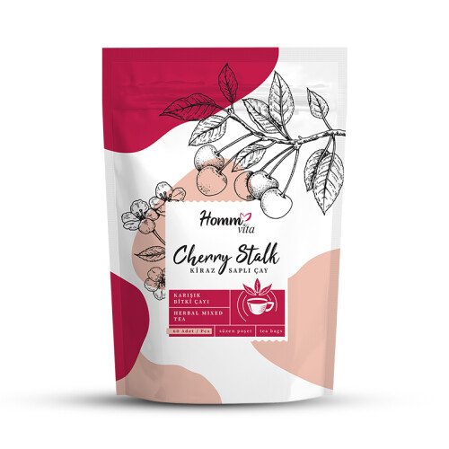 HOMM VITA KİRAZ SAPLI KARIŞIK BİTKİ ÇAYI 60 POŞET 90GR